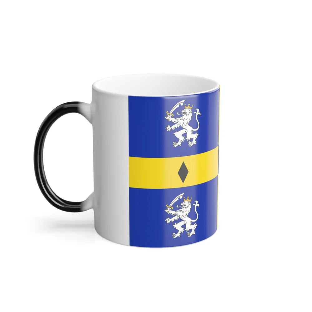 Flag of Durham County Council UK - Color Changing Coffee Mug-Go Mug Yourself