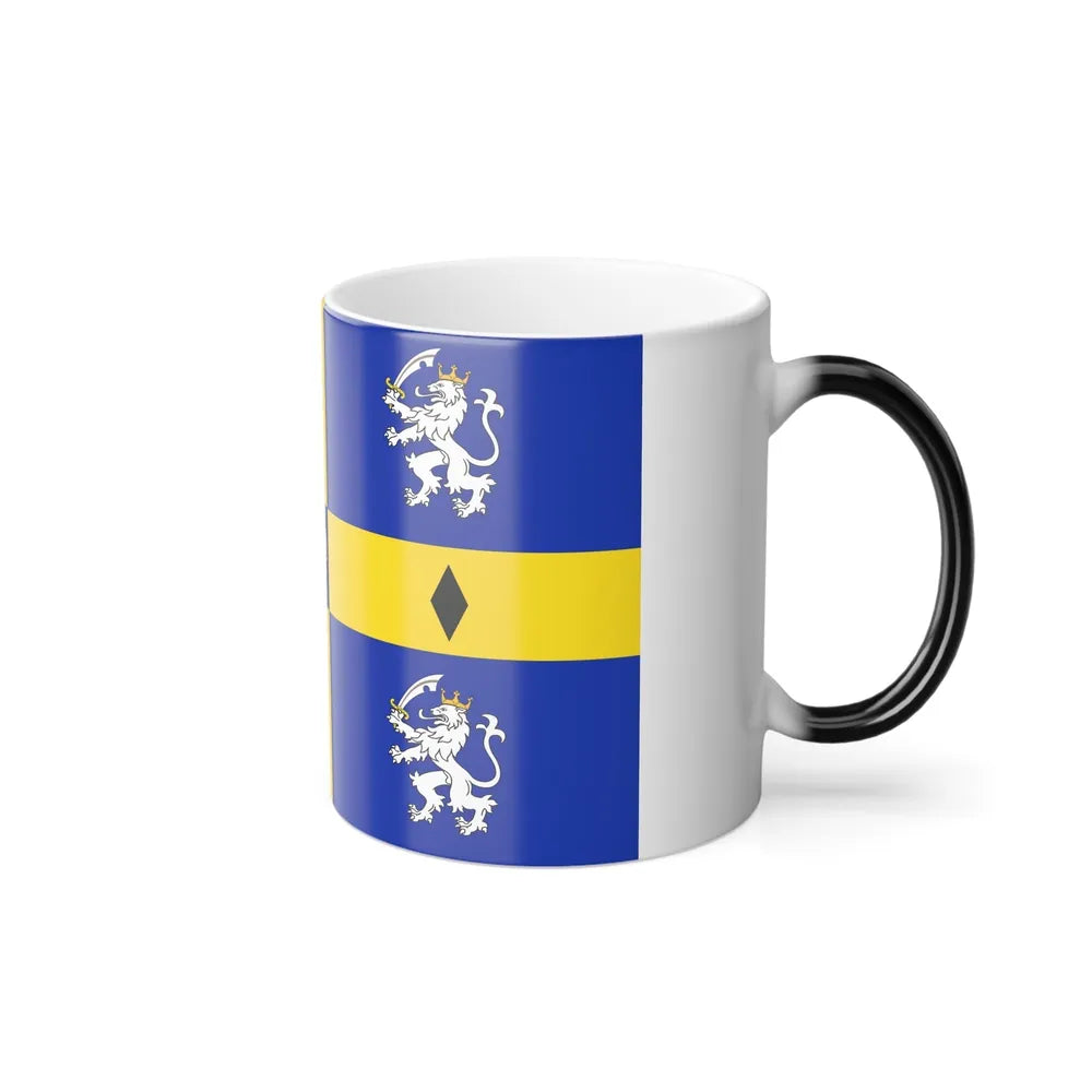 Flag of Durham County Council UK - Color Changing Coffee Mug-Go Mug Yourself