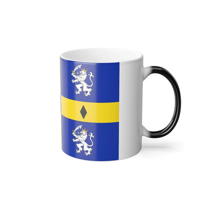 Flag of Durham County Council UK - Color Changing Coffee Mug-Go Mug Yourself