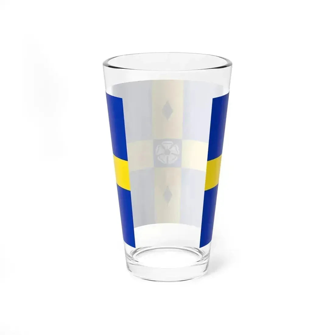 Flag of Durham County Council UK - Pint Glass 16oz - Go Mug Yourself