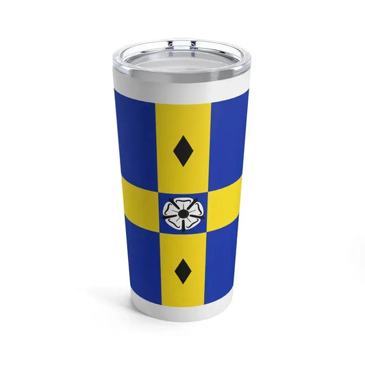 Flag of Durham County Council UK - Tumbler 20oz 20oz - Go Mug Yourself