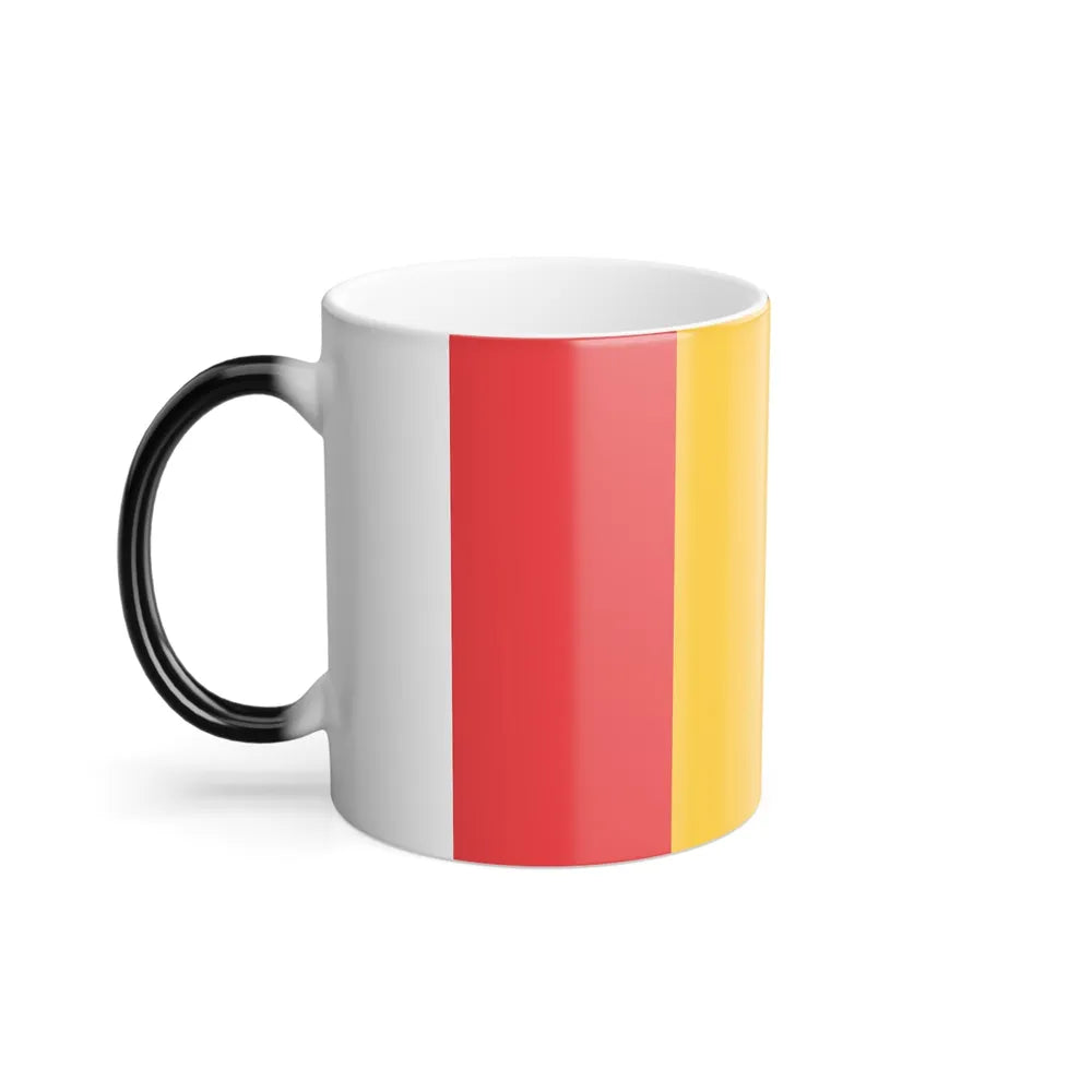 Flag of Durham, North Carolina - Color Changing Coffee Mug-Go Mug Yourself