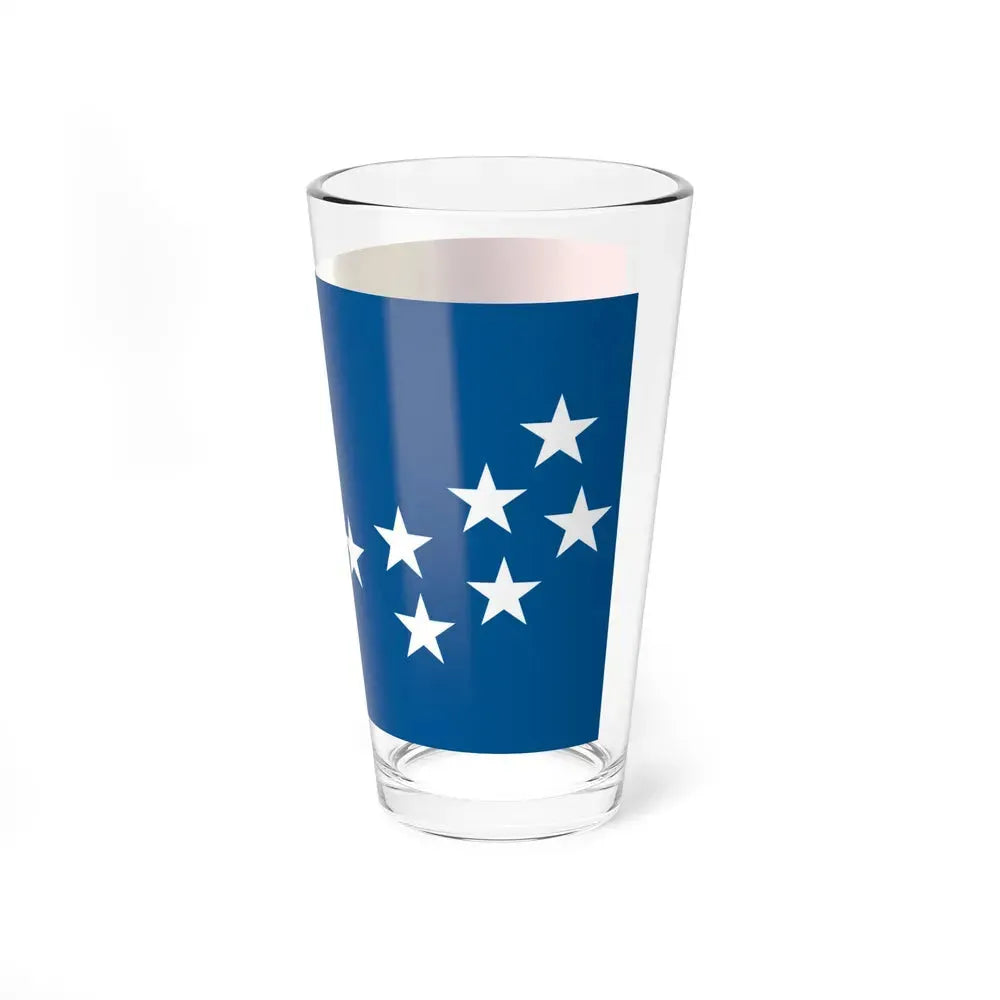 Flag of Durham, North Carolina - Pint Glass 16oz - Go Mug Yourself