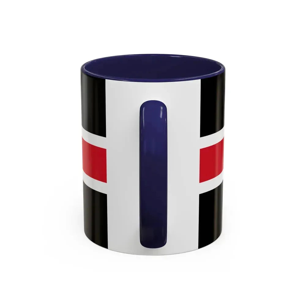 Flag of Durham UK - Accent Coffee Mug - Go Mug Yourself