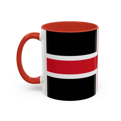 Flag of Durham UK - Accent Coffee Mug - Go Mug Yourself