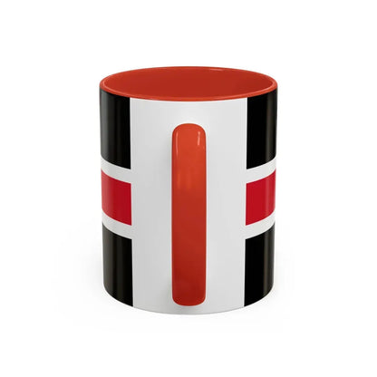 Flag of Durham UK - Accent Coffee Mug - Go Mug Yourself