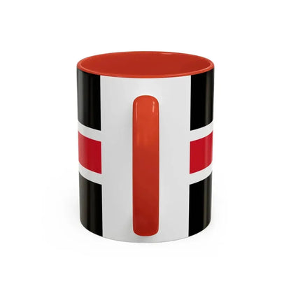 Flag of Durham UK - Accent Coffee Mug - Go Mug Yourself