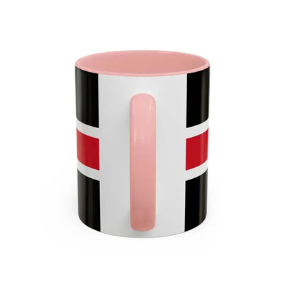Flag of Durham UK - Accent Coffee Mug - Go Mug Yourself