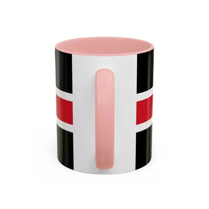 Flag of Durham UK - Accent Coffee Mug - Go Mug Yourself