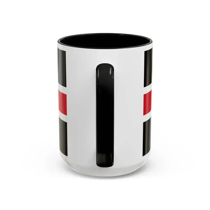 Flag of Durham UK - Accent Coffee Mug - Go Mug Yourself