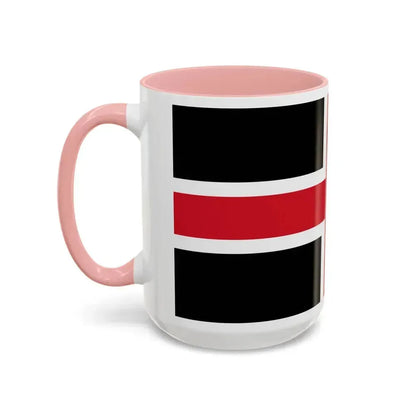 Flag of Durham UK - Accent Coffee Mug - Go Mug Yourself