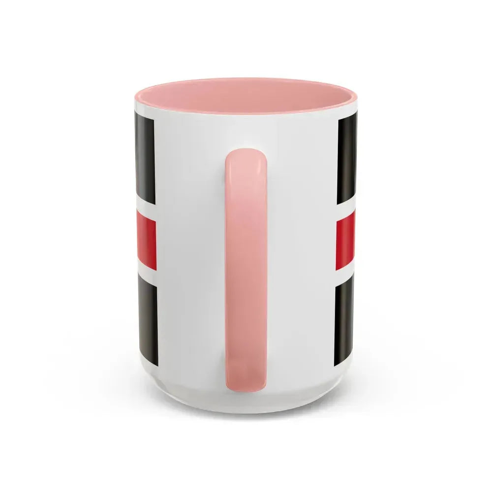 Flag of Durham UK - Accent Coffee Mug - Go Mug Yourself