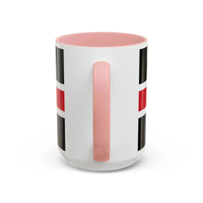 Flag of Durham UK - Accent Coffee Mug - Go Mug Yourself