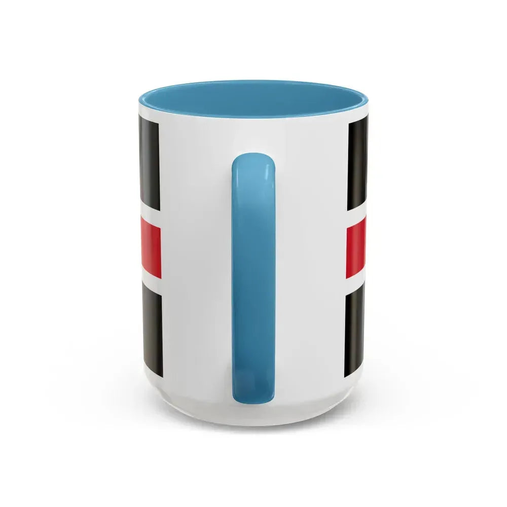 Flag of Durham UK - Accent Coffee Mug - Go Mug Yourself