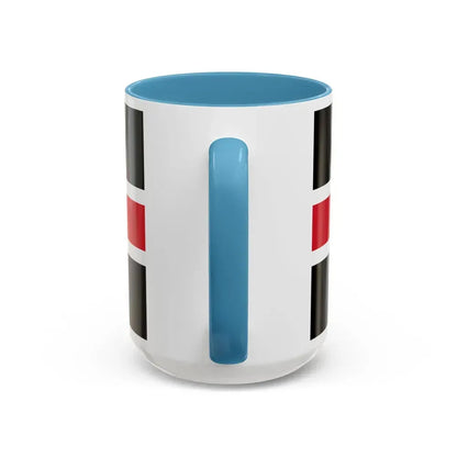 Flag of Durham UK - Accent Coffee Mug - Go Mug Yourself