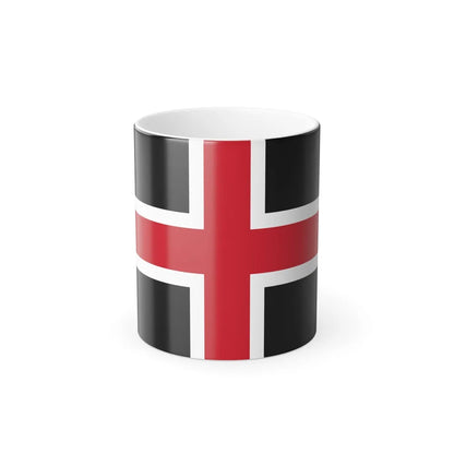 Flag of Durham UK - Color Changing Coffee Mug-11oz-Go Mug Yourself