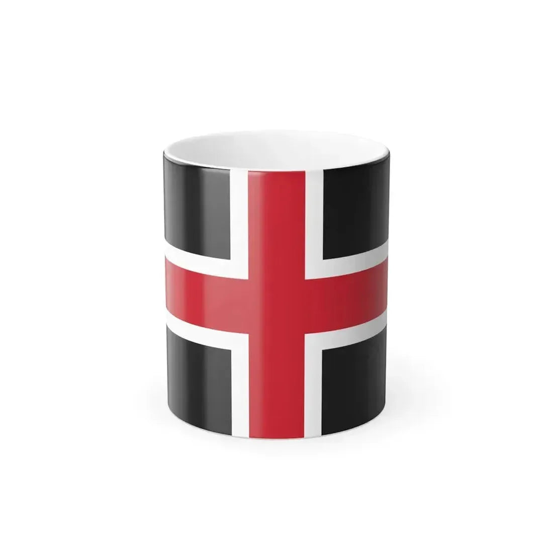 Flag of Durham UK - Color Changing Coffee Mug 11oz - Go Mug Yourself