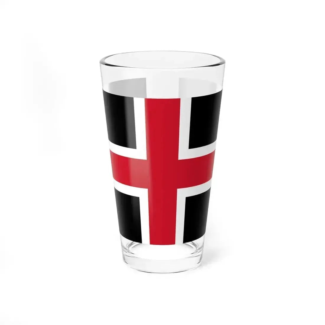 Flag of Durham UK - Pint Glass 16oz 16oz - Go Mug Yourself