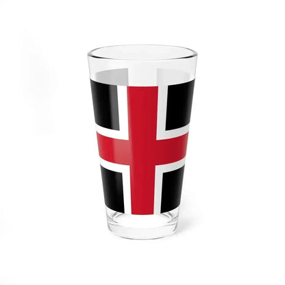 Flag of Durham UK - Pint Glass 16oz 16oz - Go Mug Yourself