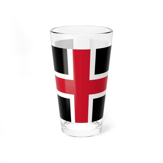 Flag of Durham UK - Pint Glass 16oz 16oz - Go Mug Yourself