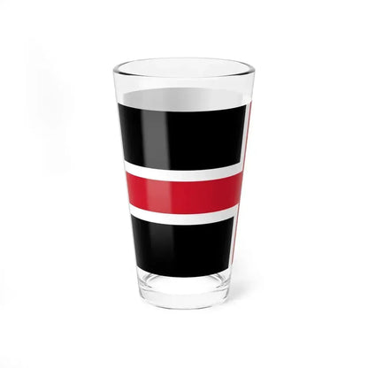 Flag of Durham UK - Pint Glass 16oz - Go Mug Yourself