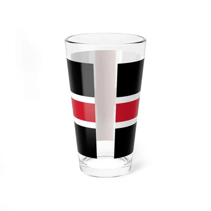 Flag of Durham UK - Pint Glass 16oz - Go Mug Yourself