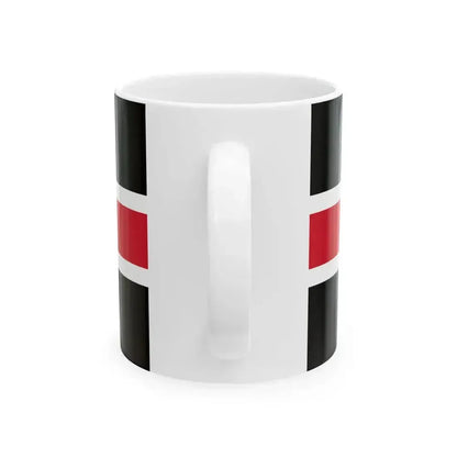 Flag of Durham UK - White Coffee Mug - Go Mug Yourself