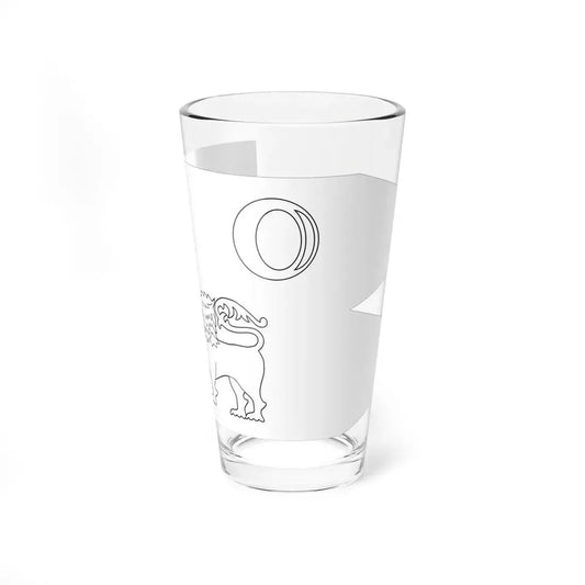 Flag of Dutthagamani (Sri Lanka) Pint Glass 16oz 16oz - Go Mug Yourself