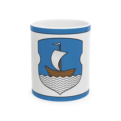 Flag of Dzisna (Belarus) White Coffee Mug 11oz - Go Mug Yourself