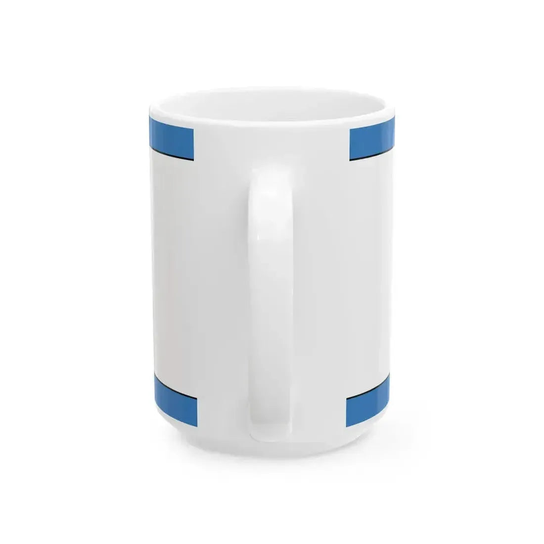 Flag of Dzisna (Belarus) White Coffee Mug - Go Mug Yourself