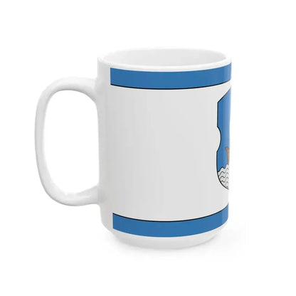 Flag of Dzisna (Belarus) White Coffee Mug - Go Mug Yourself