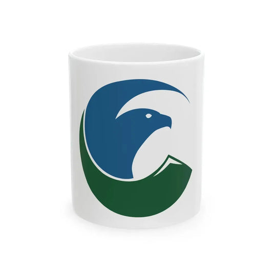 Flag of Eagle County Colorado (United States) White Coffee Mug 11oz - Go Mug Yourself