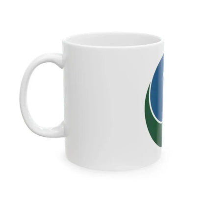 Flag of Eagle County Colorado (United States) White Coffee Mug - Go Mug Yourself