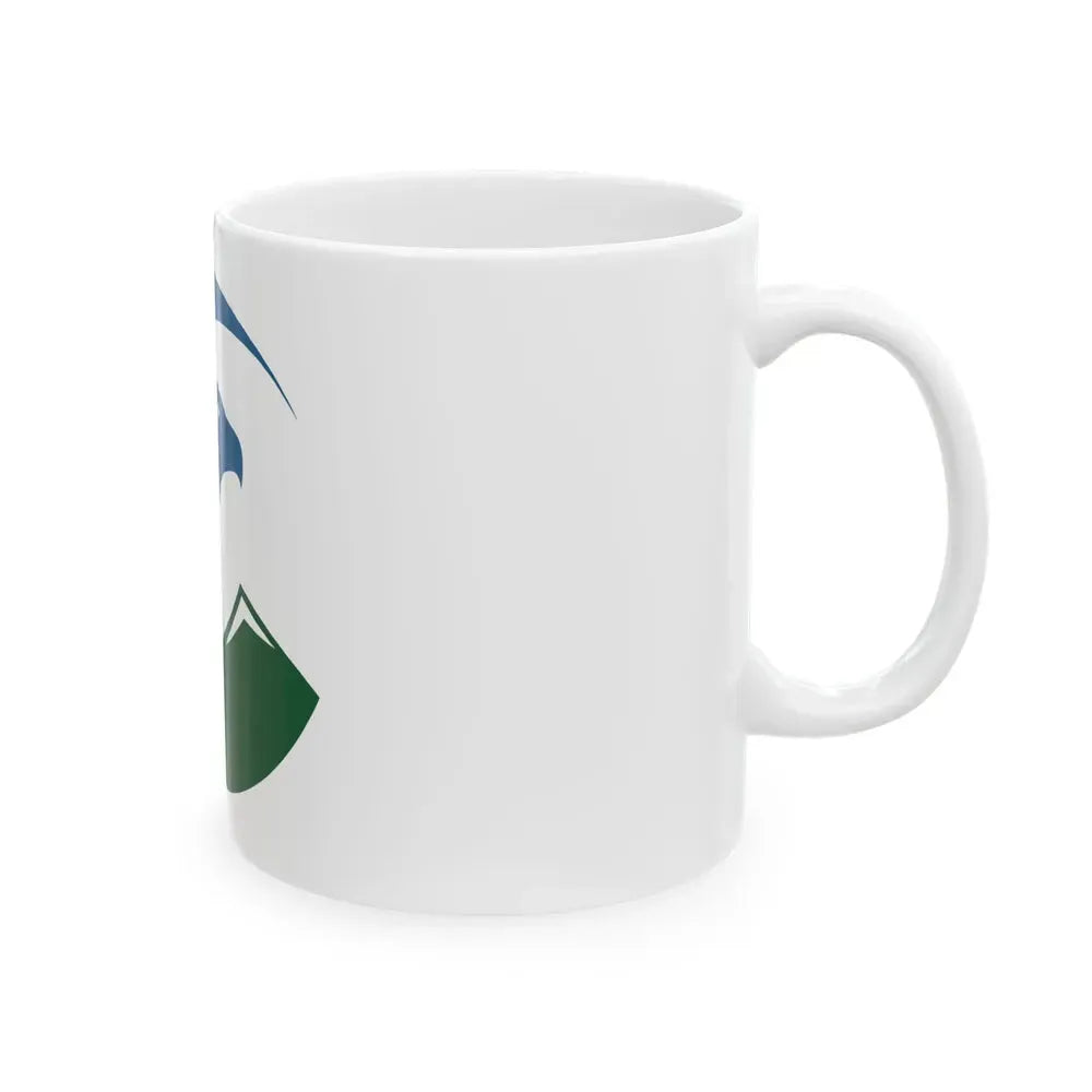 Flag of Eagle County Colorado (United States) White Coffee Mug - Go Mug Yourself