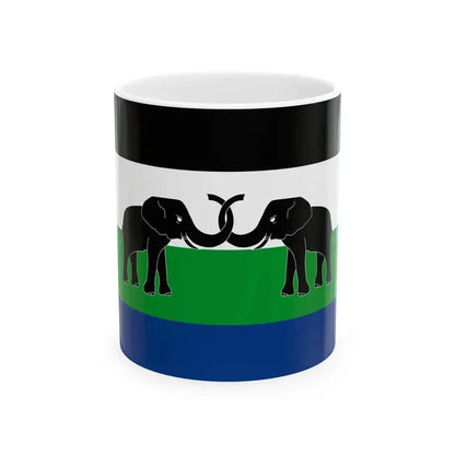 Flag of East Caprivi (Namibia) White Coffee Mug 11oz - Go Mug Yourself