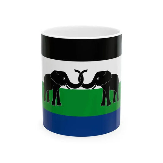 Flag of East Caprivi (Namibia) White Coffee Mug 11oz - Go Mug Yourself