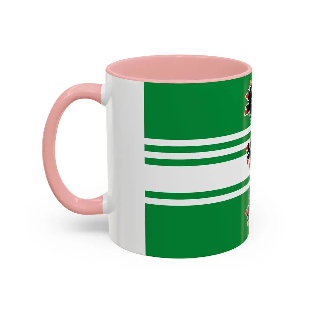 Flag of East Flanders Belgium - Accent Coffee Mug - Go Mug Yourself