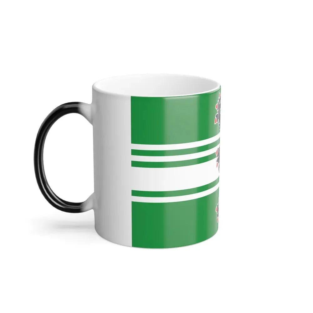 Flag of East Flanders Belgium - Color Changing Coffee Mug - Go Mug Yourself
