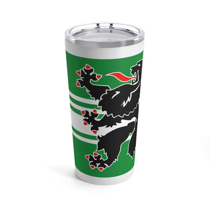 Flag of East Flanders Belgium - Tumbler 20oz 20oz - Go Mug Yourself