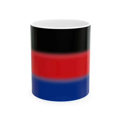 Flag of East Frisia (Germany) White Coffee Mug 11oz - Go Mug Yourself