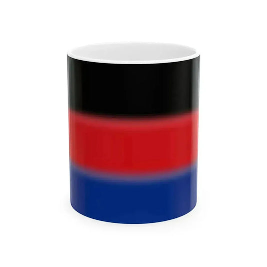 Flag of East Frisia (Germany) White Coffee Mug 11oz - Go Mug Yourself