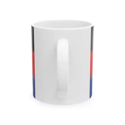 Flag of East Frisia (Germany) White Coffee Mug - Go Mug Yourself