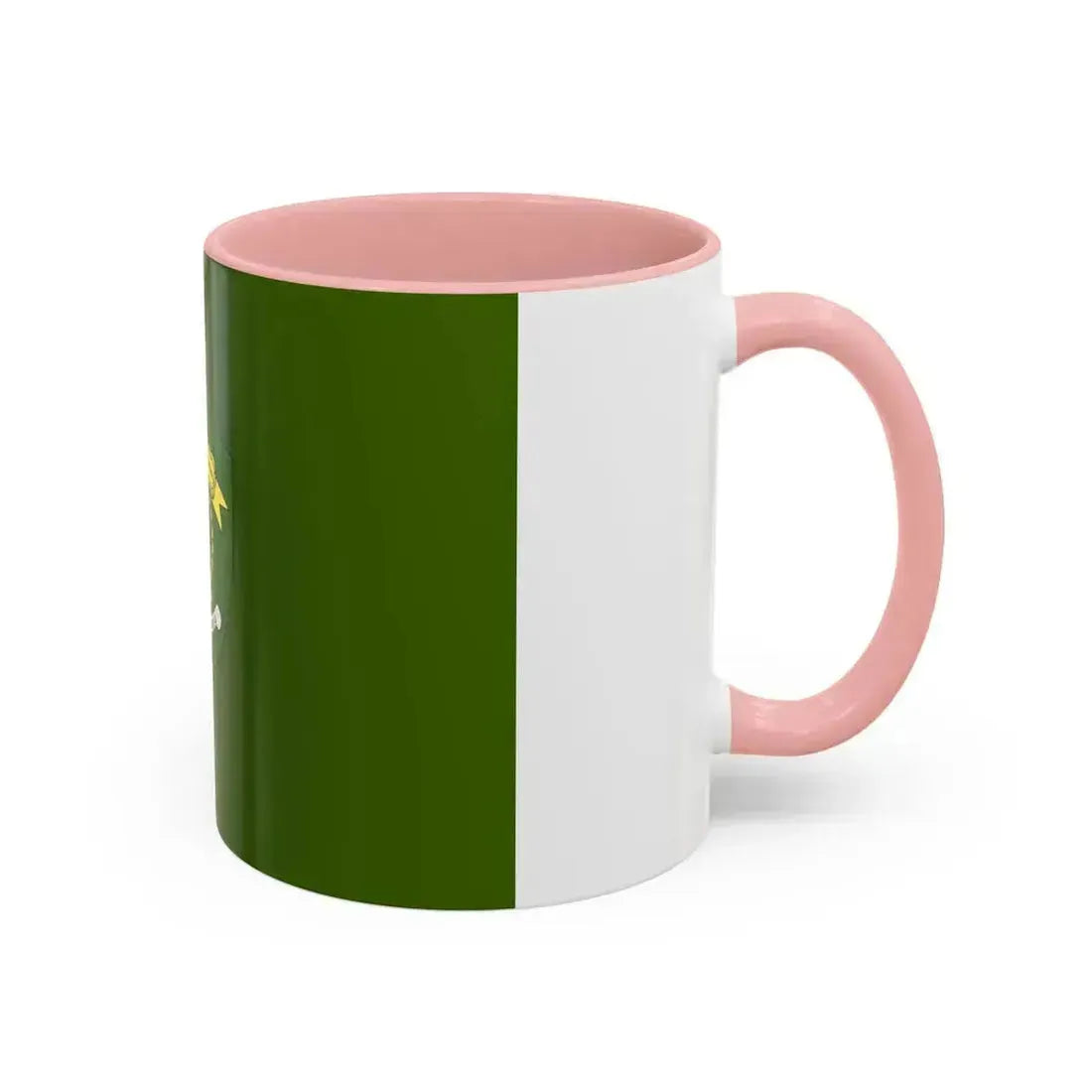 Flag of East Kalimantan Indonesia - Accent Coffee Mug - Go Mug Yourself