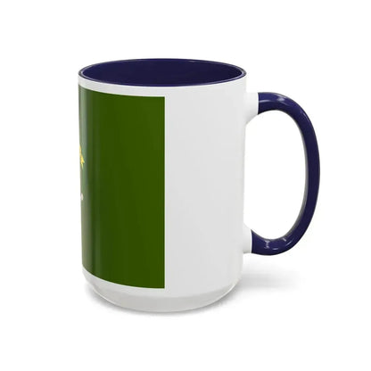 Flag of East Kalimantan Indonesia - Accent Coffee Mug - Go Mug Yourself