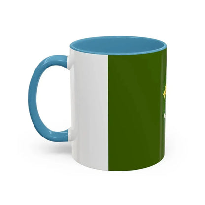 Flag of East Kalimantan Indonesia - Accent Coffee Mug - Go Mug Yourself