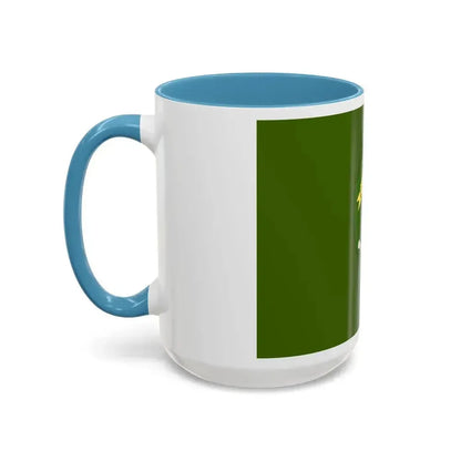 Flag of East Kalimantan Indonesia - Accent Coffee Mug - Go Mug Yourself