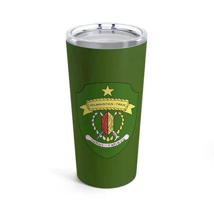 Flag of East Kalimantan Indonesia - Tumbler 20oz 20oz - Go Mug Yourself