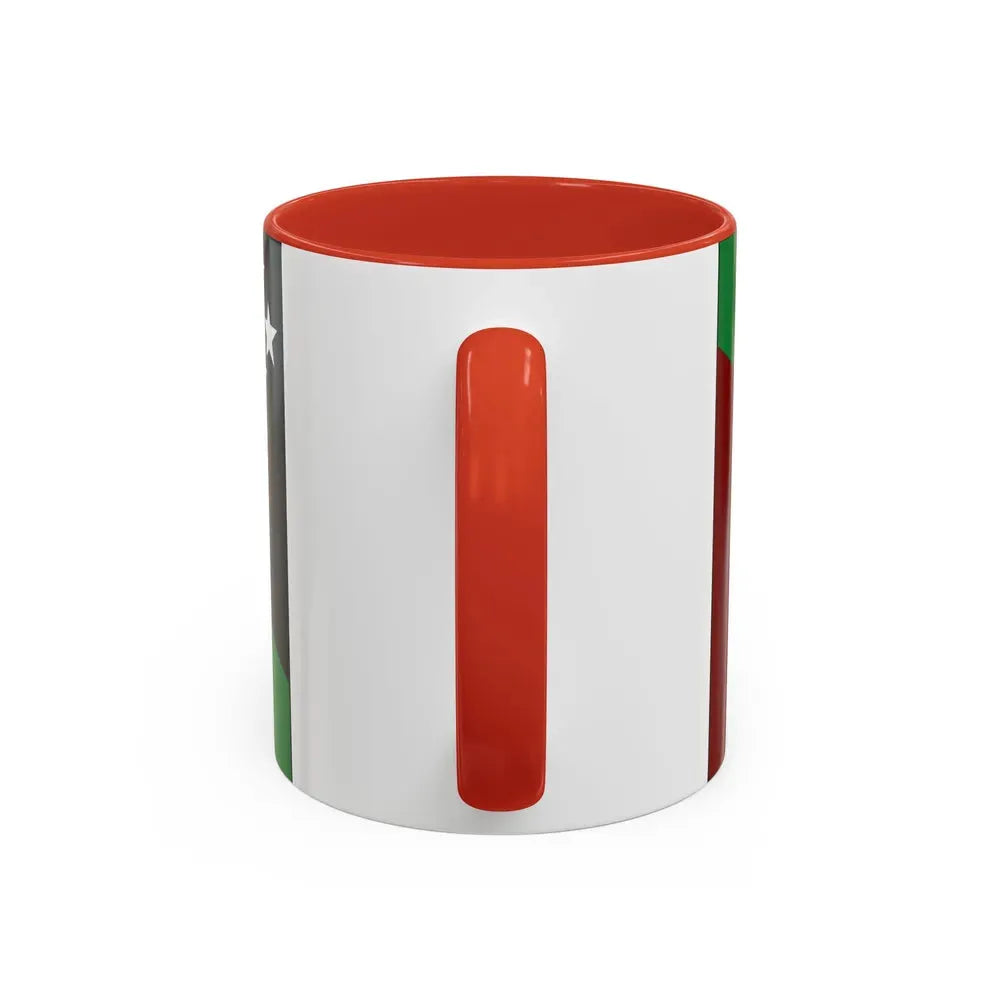 Flag of East New Britain Papa New Guinea - Accent Coffee Mug - Go Mug Yourself