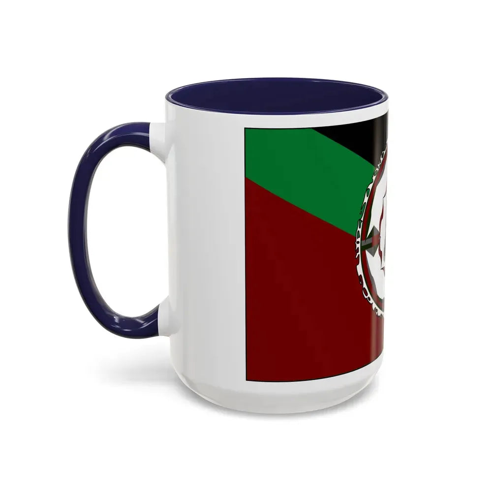 Flag of East New Britain Papa New Guinea - Accent Coffee Mug - Go Mug Yourself