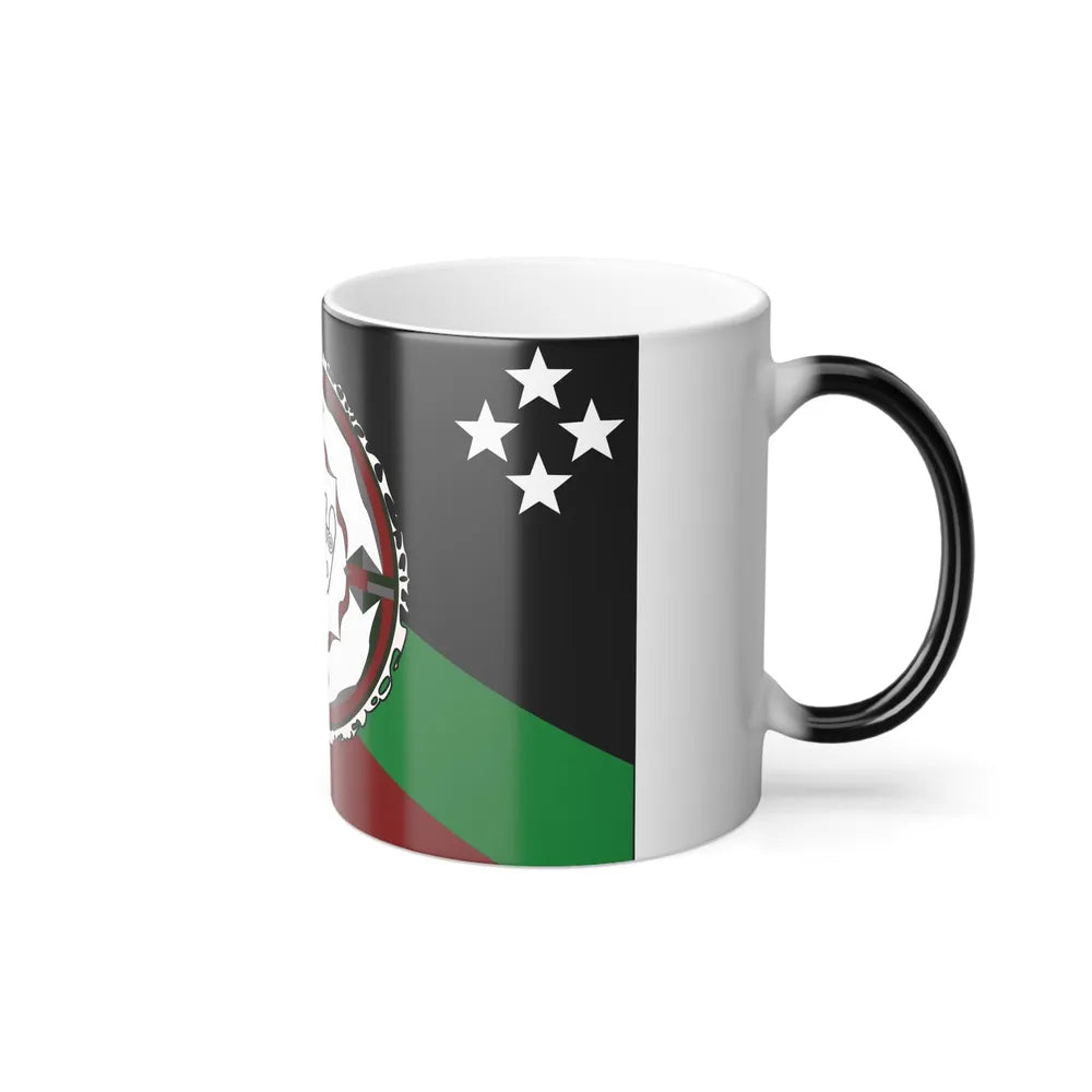 Flag of East New Britain Papa New Guinea - Color Changing Coffee Mug-Go Mug Yourself